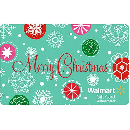 Green Merry Christmas Gift Card Walmart Com