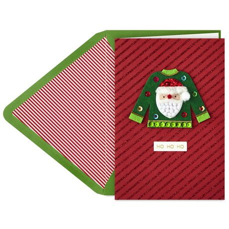 Hallmark Signature Christmas Card Santa Sweater Walmart Ca