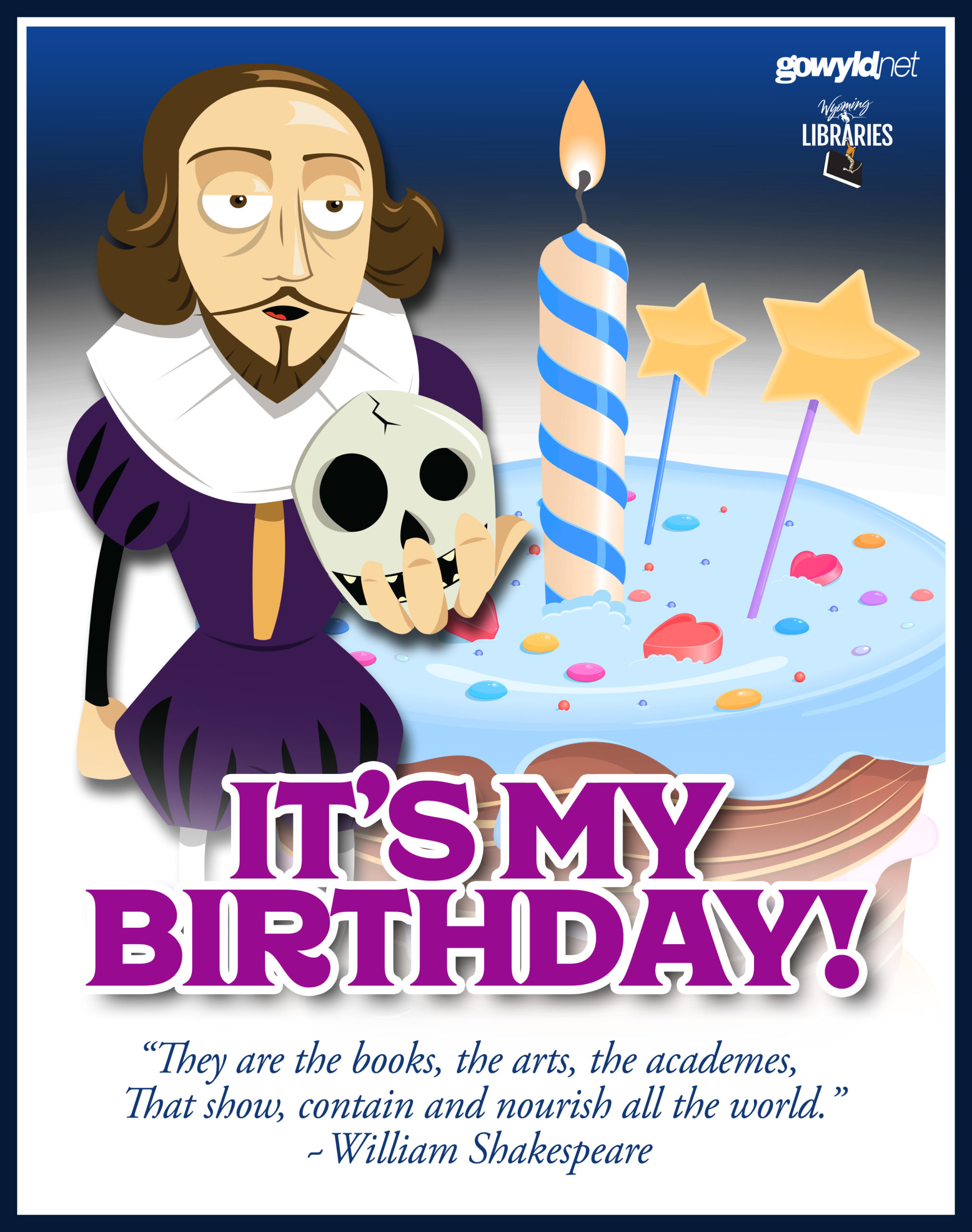 Happy Birthday William Shakespeare Wyoming State Library