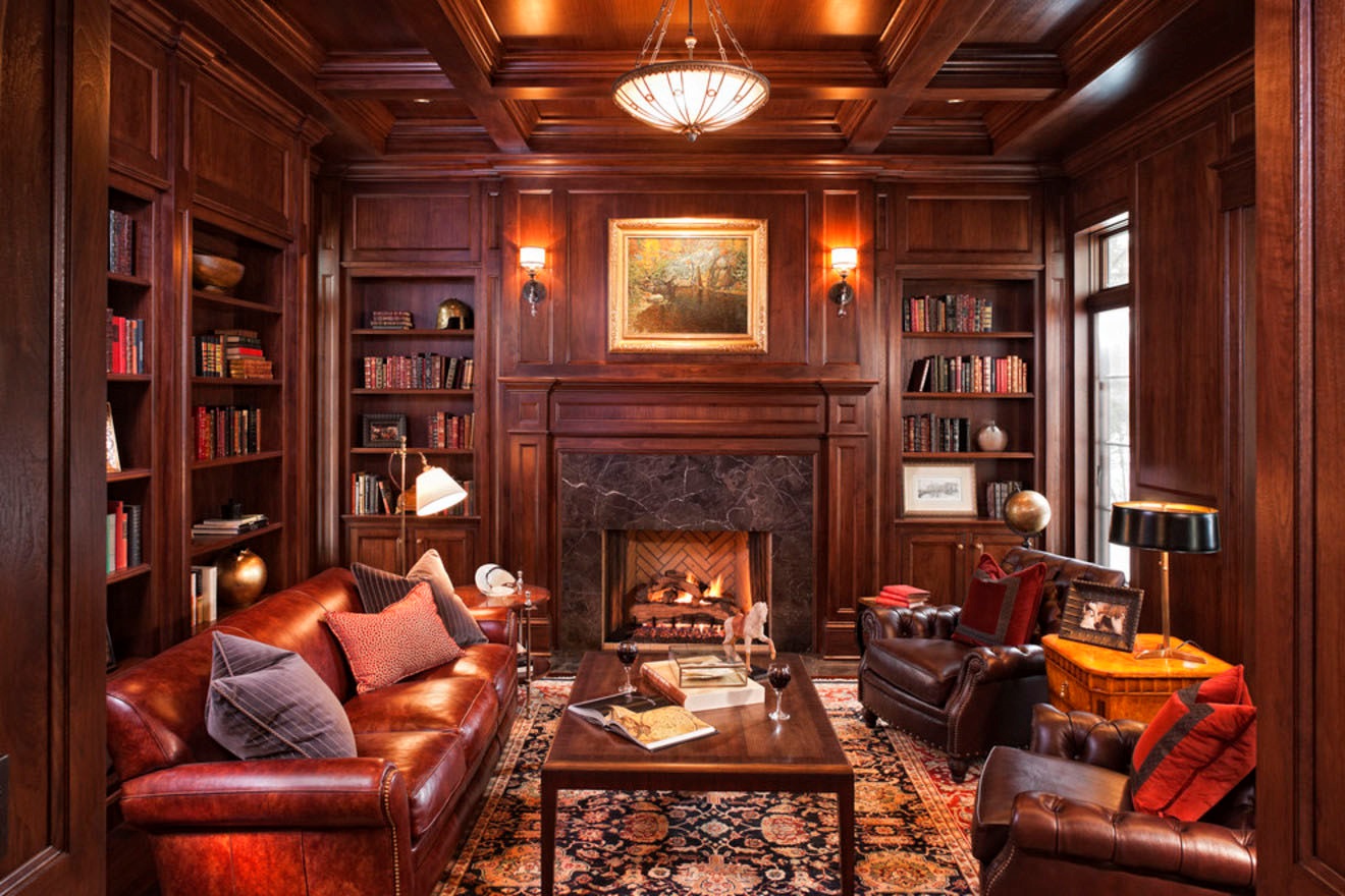 Home Library Study Room Design In Year