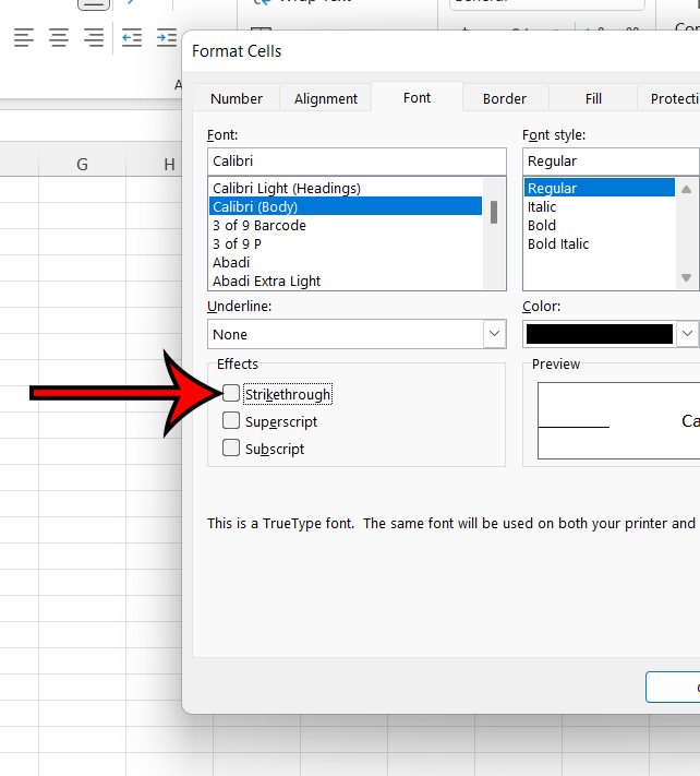 How Do I Remove The Line Through Text In Excel Snif Tech Solutions