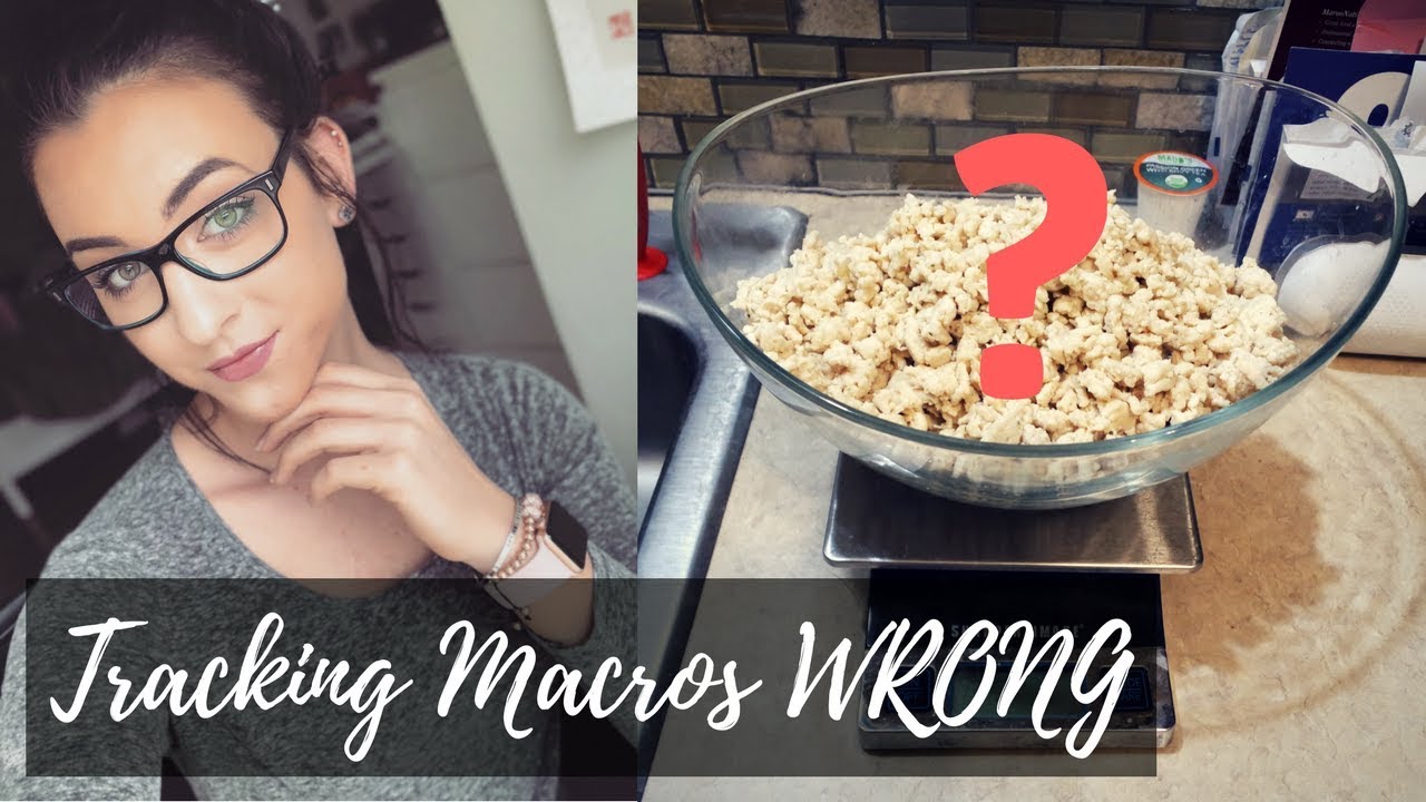 How To Accurately Weigh Food Amp Track Macros Youtube