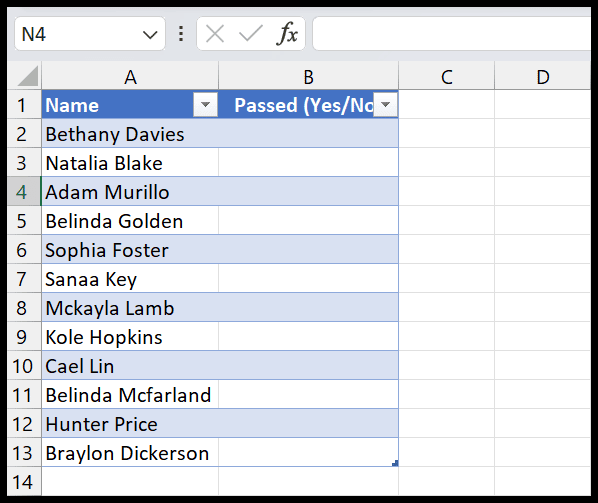 How To Add Yes No Drop Down In Excel Excel Web