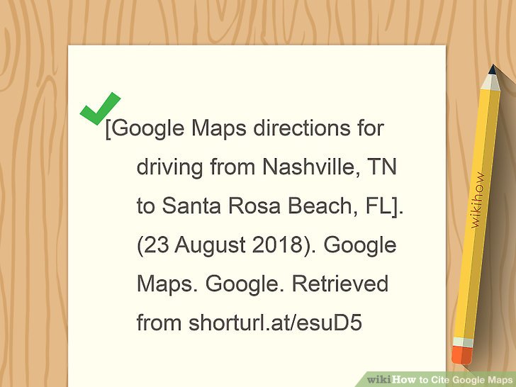 How To Cite Google Maps 2024 Instafollowers