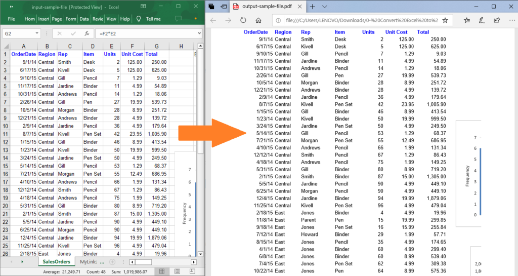 How To Convert Excel To Pdf Using Java Api