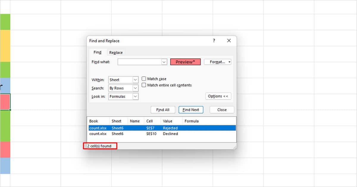 How To Count Highlighted Cells In Excel Excel Web