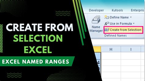 How To Create Name Range In Excel Earn And Excel