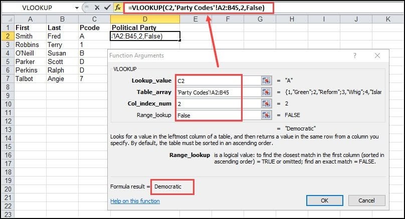 How To Do A Vlookup Between Two Sheets