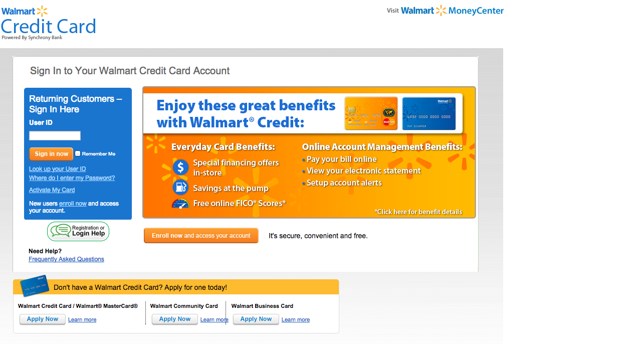 How To Do Walmart Credit Card Amp Online Banking Login And Payment Guide