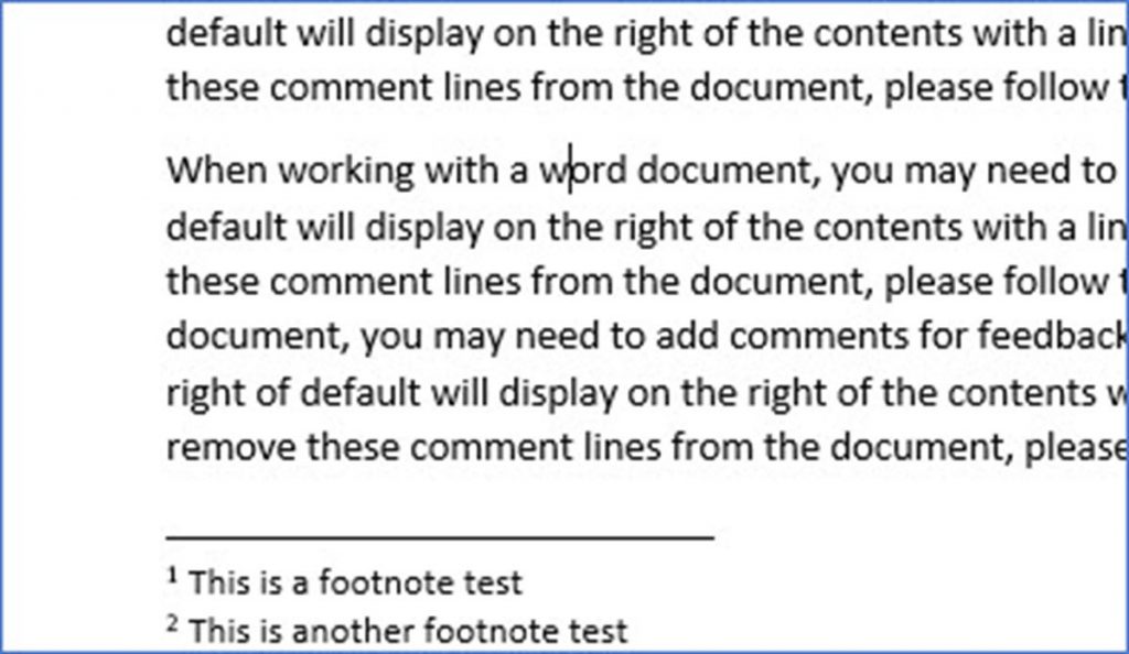 How To Enter A Footnote Or Endnote In Word Excelnotes