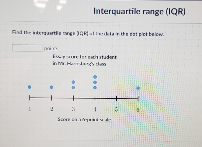 How To Find The Interquartile Range Iqr For The Given Data In