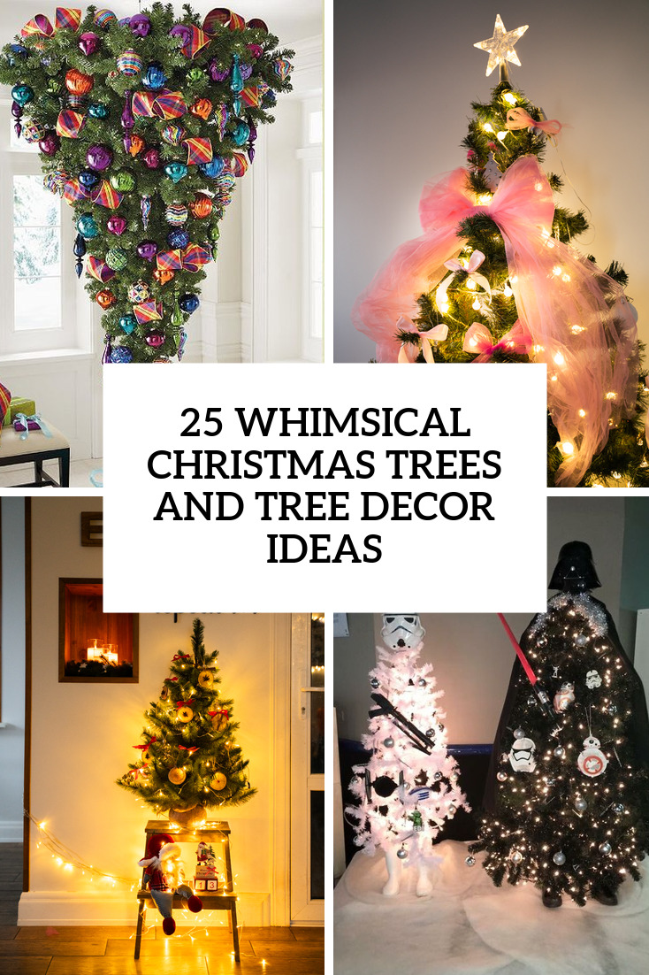 How To Make A Who Ville Tree Whimsical Christmas Trees Pencil