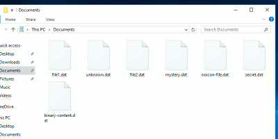 How To Open Dat Files In Windows 10