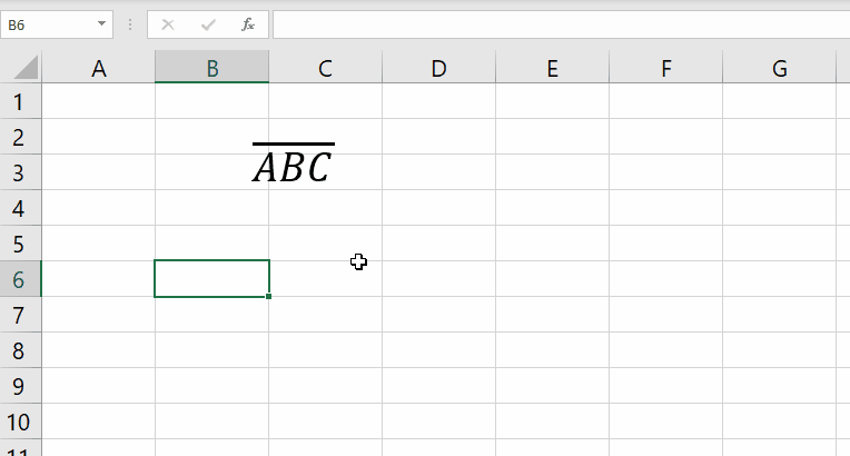 How To Overline Text In Excel 4 Method Exceldemy