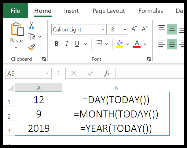 How To Quickly Enter Todays Date Using The Today Function In Excel