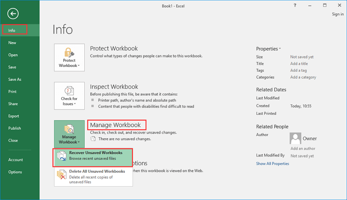 How To Recover Overwritten Excel File With No Previous Version Easeus