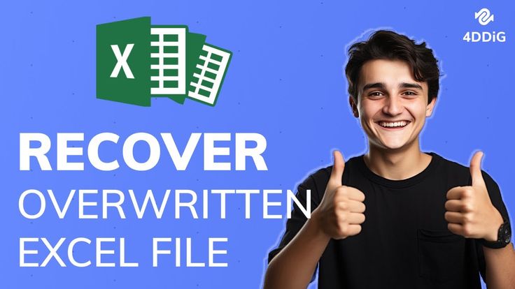 How To Recover Overwritten Unsaved Deleted Lost Excel Files 3 Ways