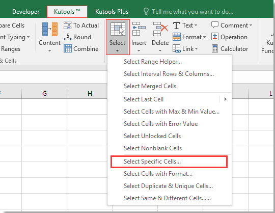 How To Select Cells With Specific Text In Excel