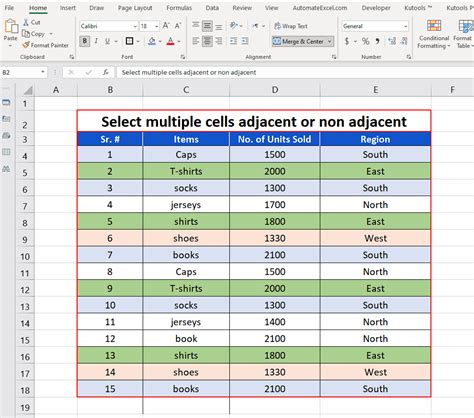 How To Select Multiple Cells In Excel Excel Selecting Multiple Cells