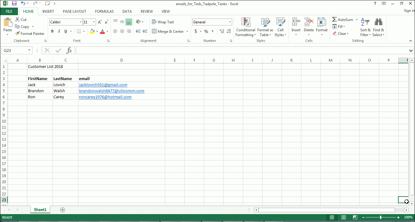 How To Send An Excel Spreadsheet As Email Techwalla