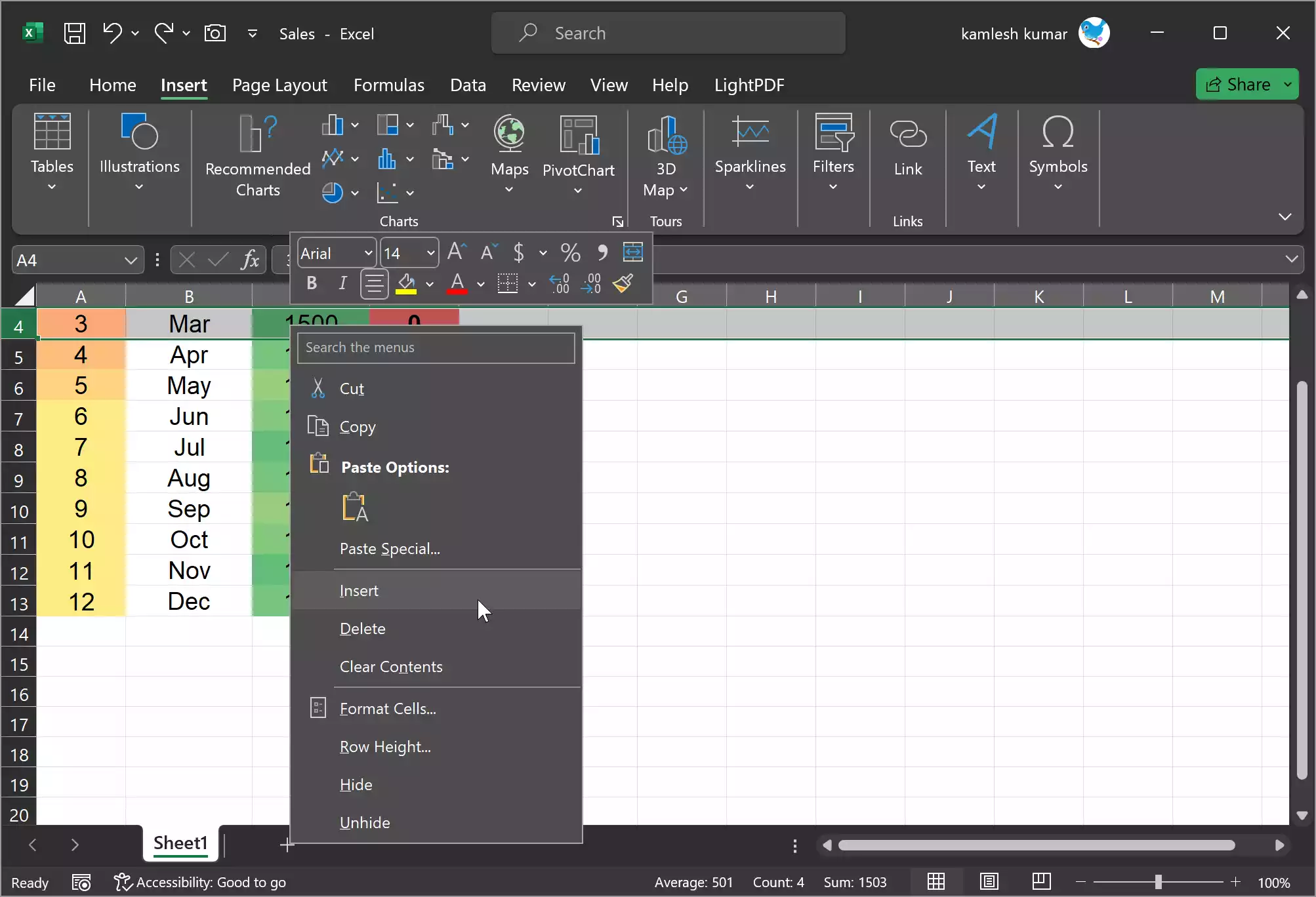 How To Shift Cells Down In Excel Gear Up Windows