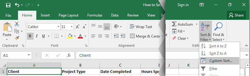 How To Sort Data In Excel Spreadsheets The Right Way 2022