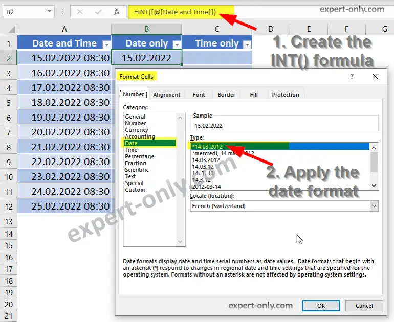 How To Split Date And Time In Excel 8 Easy Methods Exceldemy