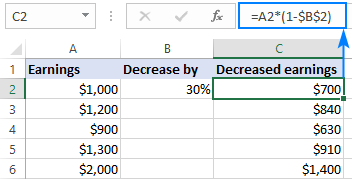 How To Subtract In Excel Cells Columns Percentages Dates And Times