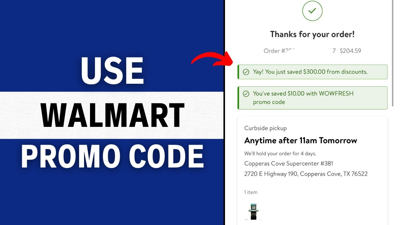 How To Use Walmart Promo Codes 2024 Youtube