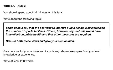 Ielts Writing Task 2 Topic Ielts Charlie