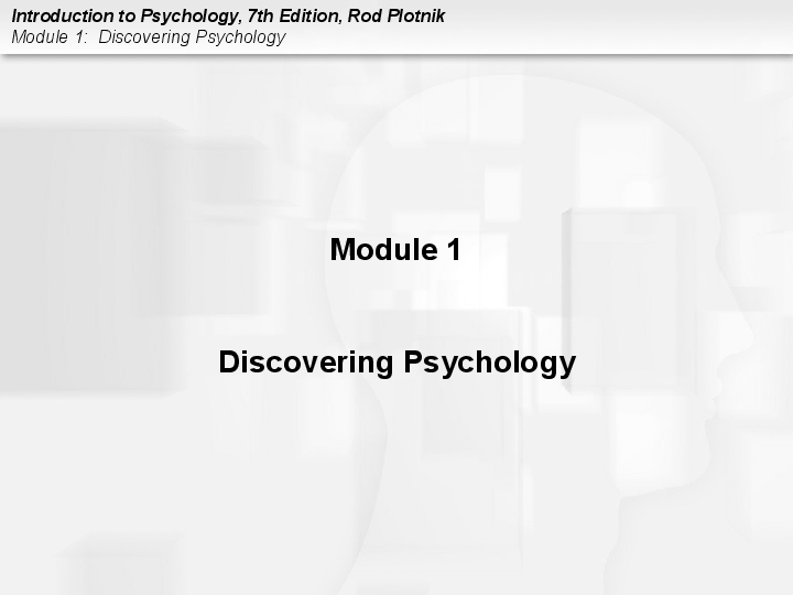 Introduction To Psychology Ppt Download