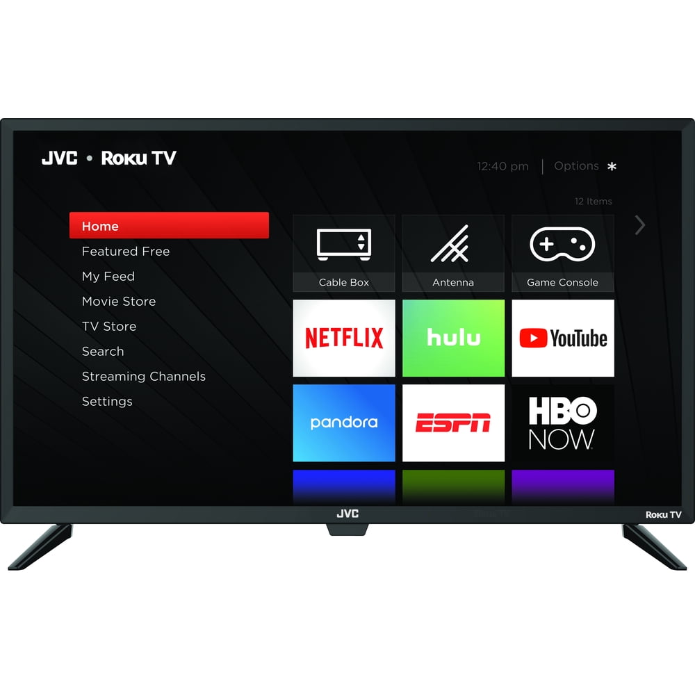 Jvc 32 Class Hd 720P Roku Smart Led Tv Lt 32Maw205 Walmart Com