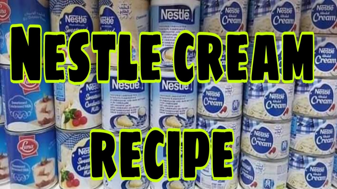 Learn How To Whip Cream With Nestl All Purpose Cream Youtube