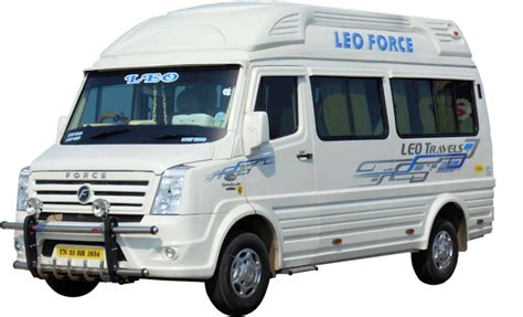 Leo Travels In Erode Tempo Traveller Rental In Erode Maxi Cab Van