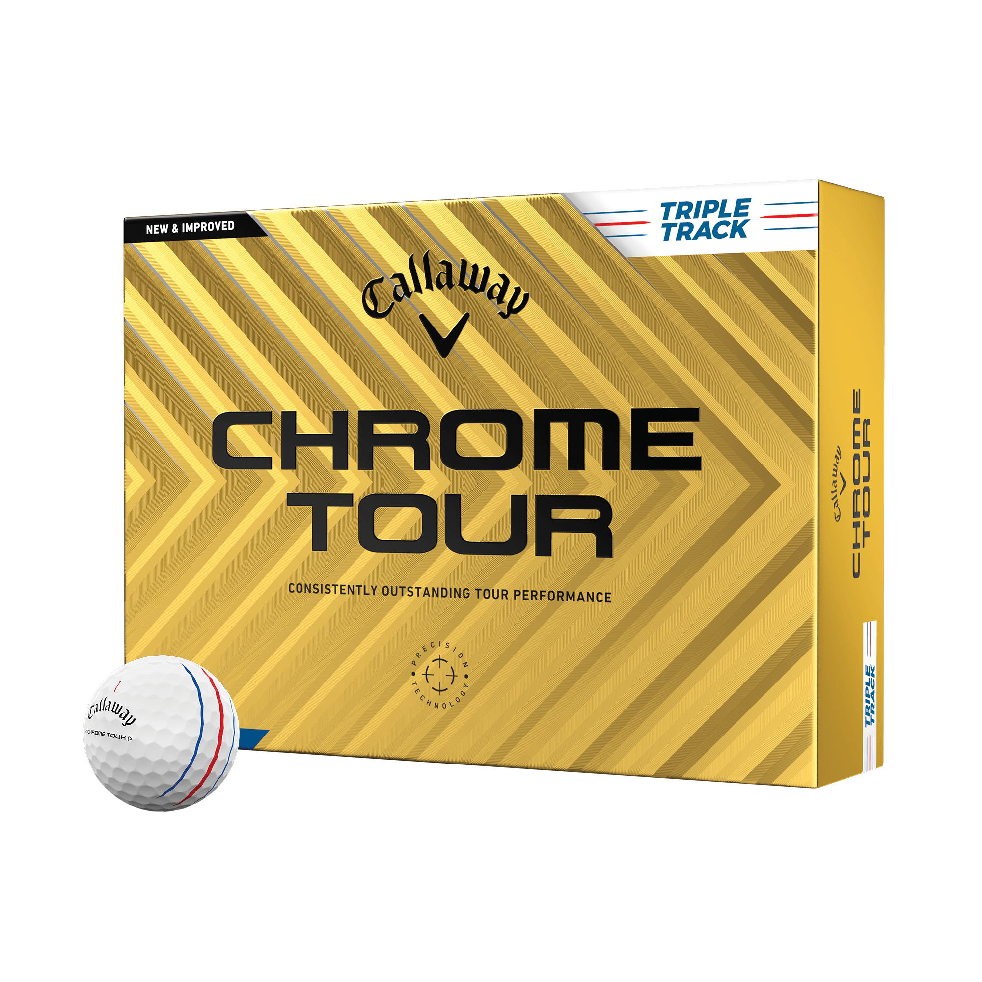 Limited Edition Callaway Chrome Soft Trutrack Golf Balls 12 Balls