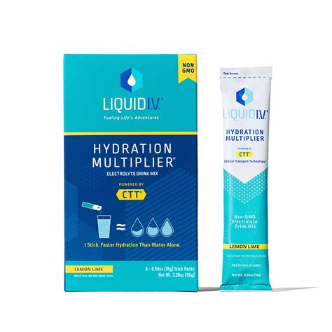 Liquid I V Hydration Multiplier Electrolyte Powder Packet Drink Mix