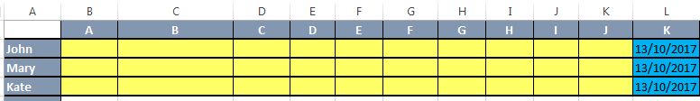 Locking Specific Cells In Excel Vba Stack Overflow