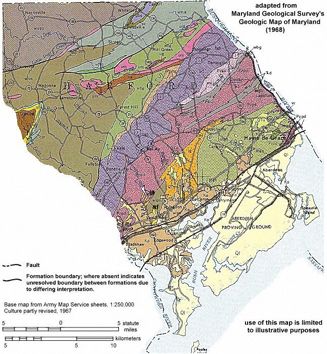 Map Of Harford County Md Celeste Vega