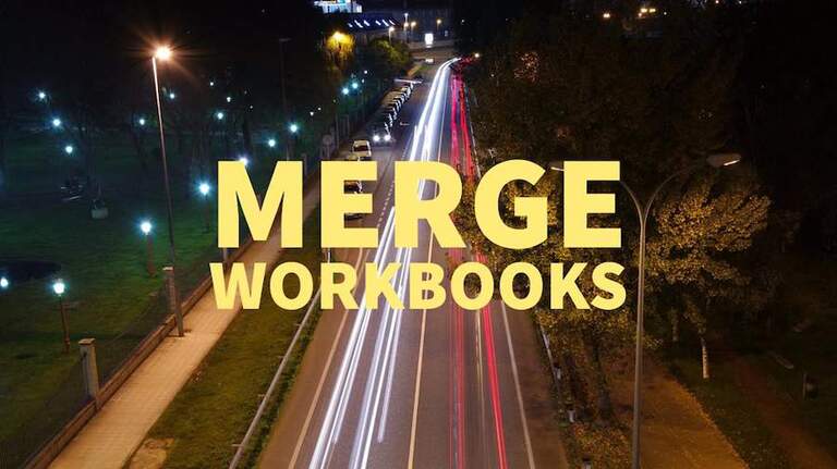 Merge Workbooks Excel Tips Mrexcel Publishing