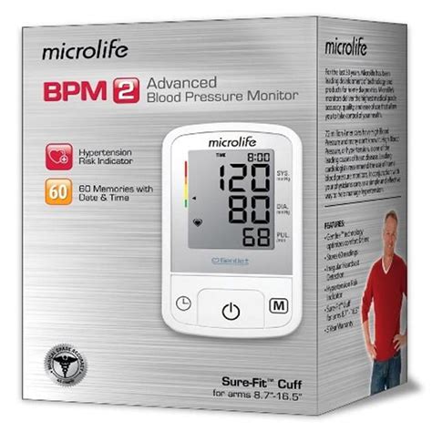 Microlife Bpm2 Advanced Blood Pressure Monitor Walmart Com