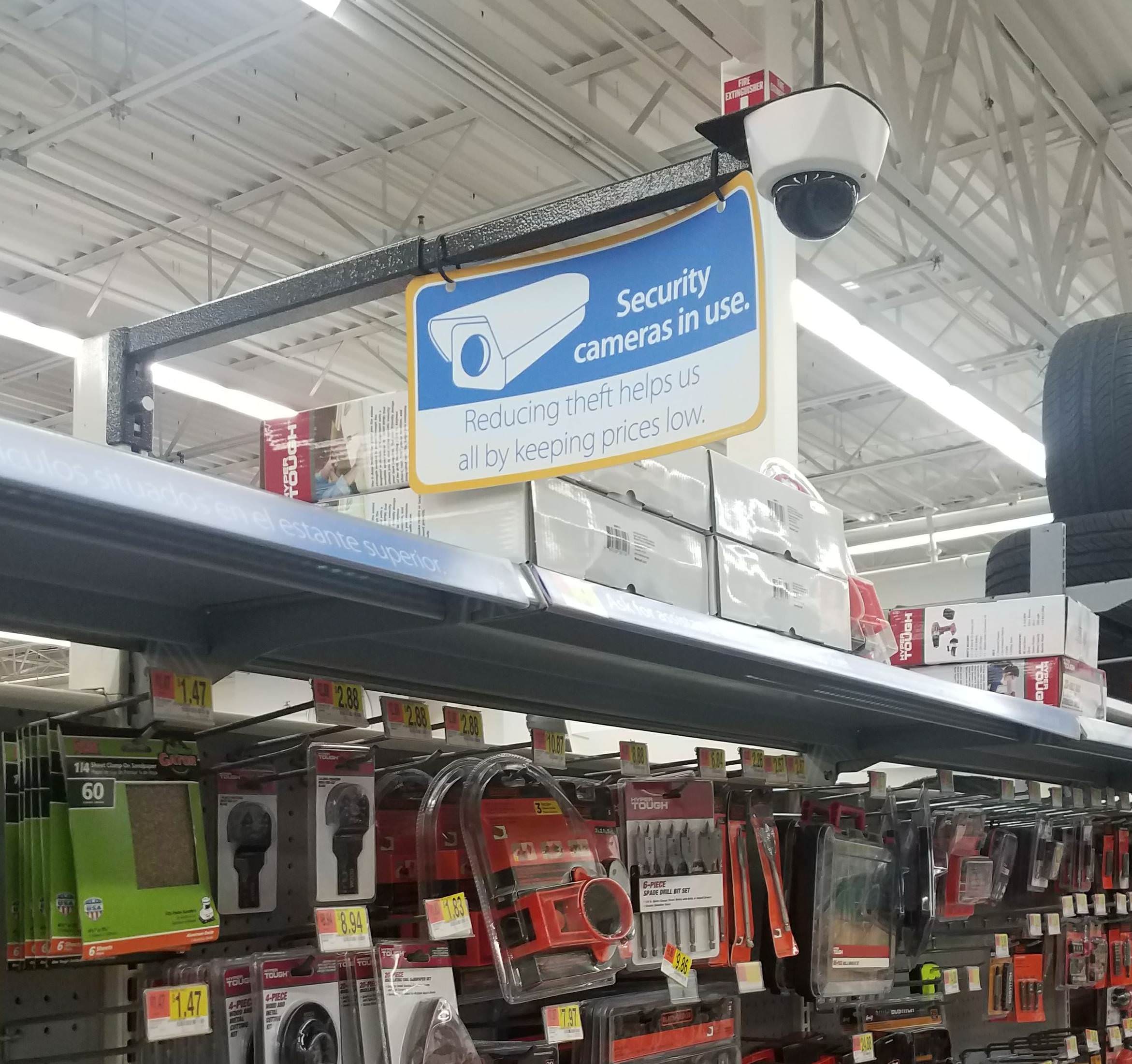 Mini Security Cameras In Walmart Aisles R Mildlyinteresting