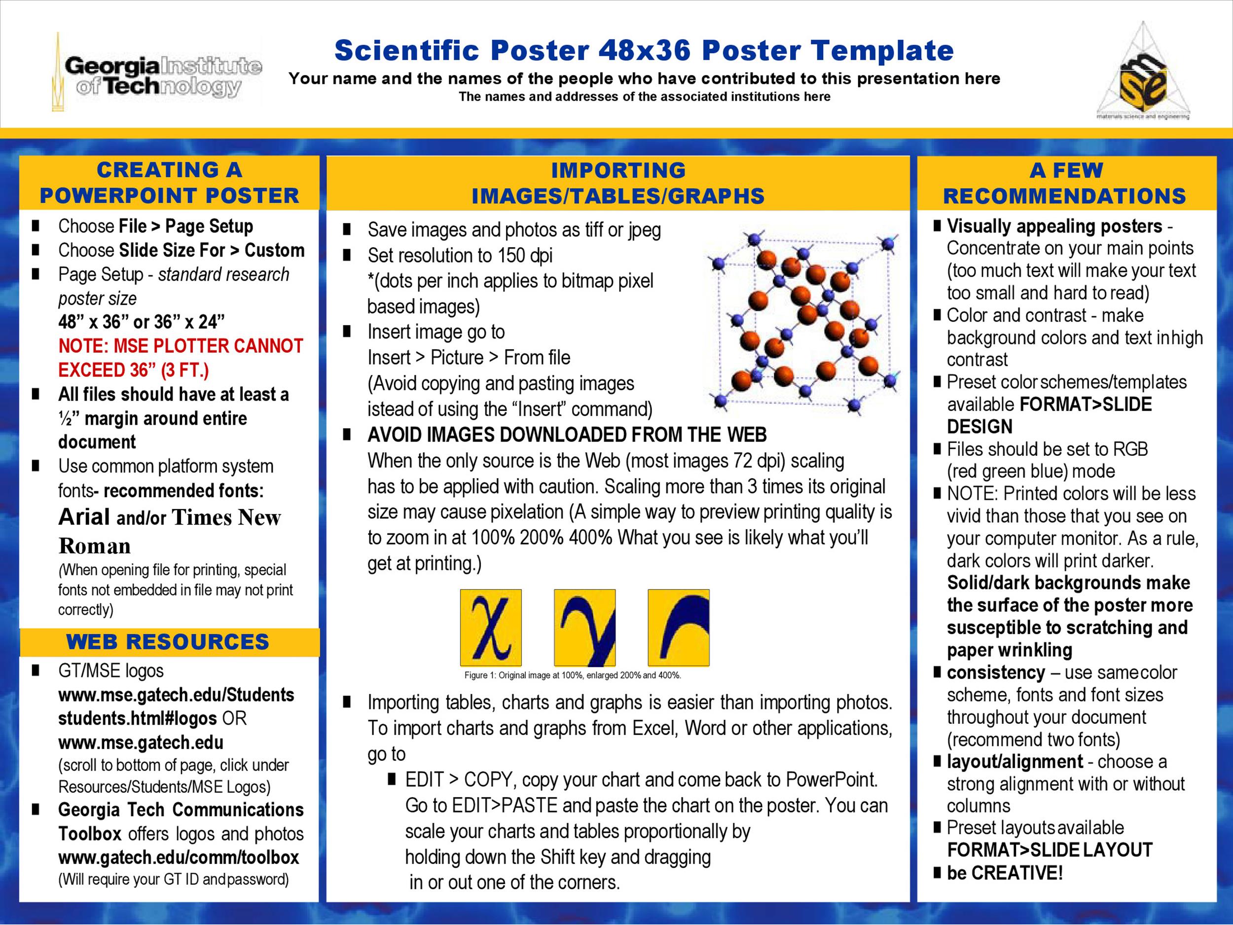 Modern Research Poster Templates