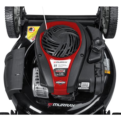 Murray 21 In Briggs Stratton 125Cc 2 In 1 High Wheel Lawn Mower