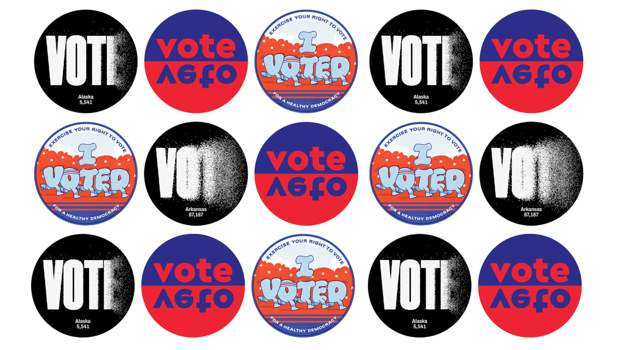 New Yorkers To Choose Design Of I Voted Sticker Celebrating Women S