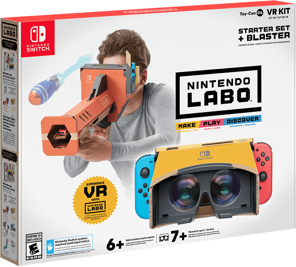 Nintendo Labo Toy Con 04 Vr Kit Nintendo Switch Walmart Ca