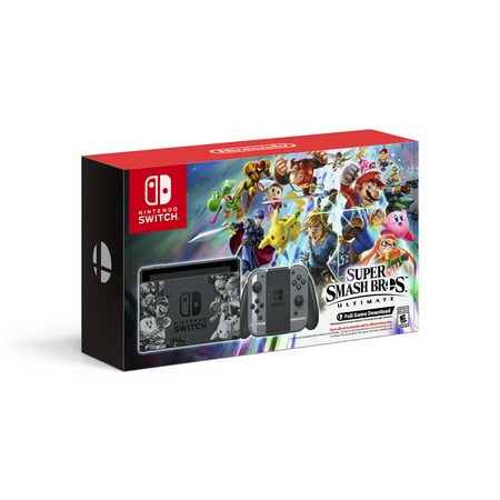 Nintendo Switch Super Smash Bros Ultimate Edition Bundle Walmart