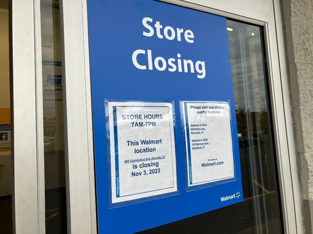 Norwalk Walmart Mostly Empty As Store Prepares To Close Nov 3