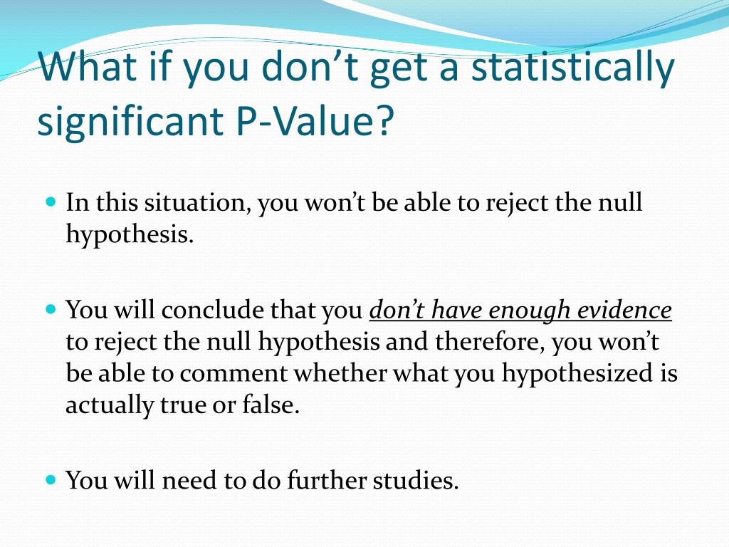 P Value Tutorial