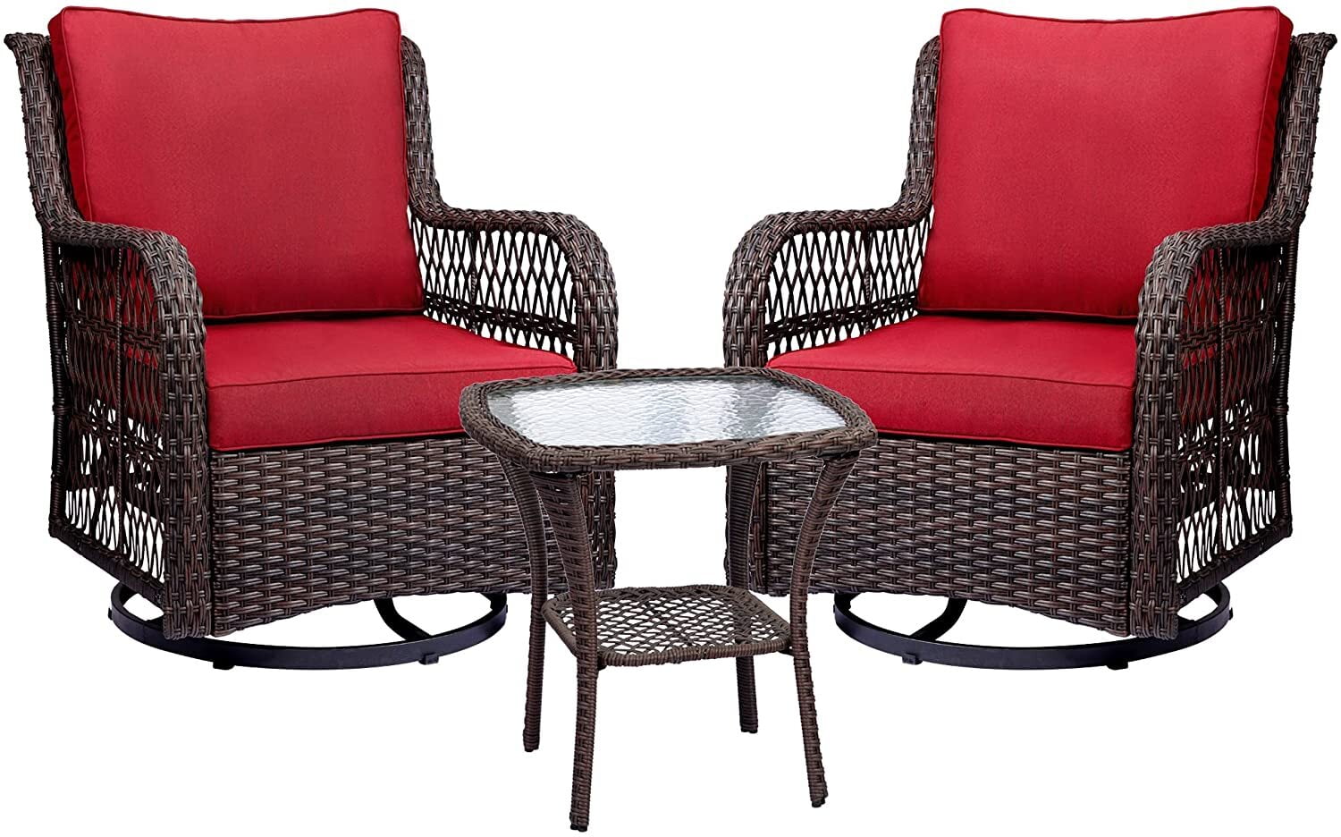 Patio Furniture Sets 3 Pieces Outdoor Bistro Set Best Wicker