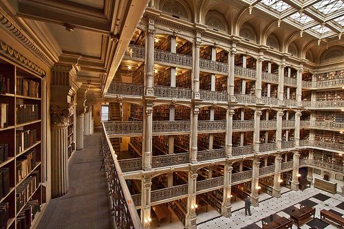 Peabody Institute Walking The Library Jsuhanick Flickr